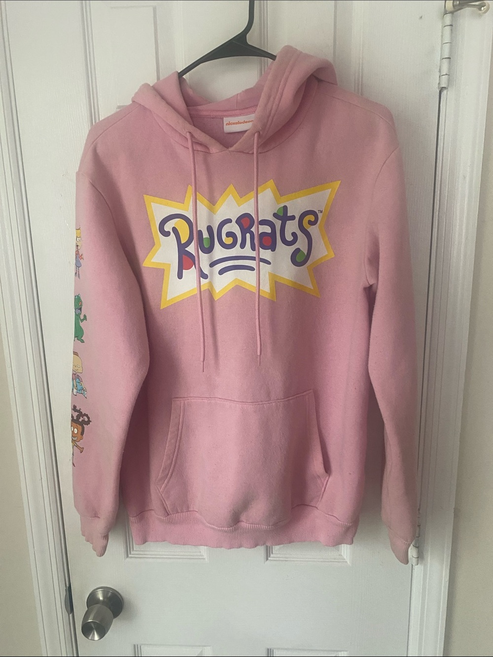 Nickelodeon rugrats hooded sweat shirt sz S
